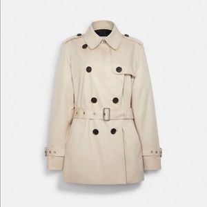 COPY - Brand new Coach Short Trench Coat - small